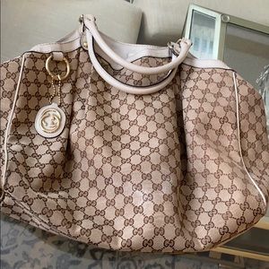 Gucci GG canvas sukey tote